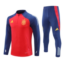 24-25 Spain (red) Adult Sweater tracksuit set