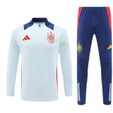 24-25 Spain (light blue) Adult Sweater tracksuit set