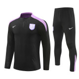 Player Version 24-25 England (black) Adult Sweater tracksuit set