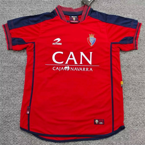 00-01 CA Osasuna home Retro Jersey Thailand Quality