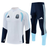 2026 Argentina (white) Adult Sweater tracksuit set Training Suit