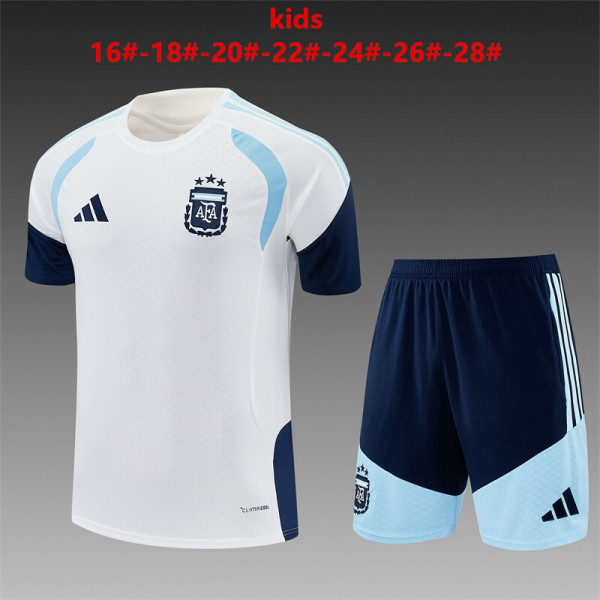 Kids kit 2026 Argentina (Training clothes) Thailand Quality