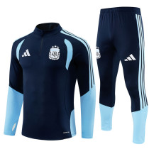 2026 Argentina (royal blue) Adult Sweater tracksuit set Training Suit