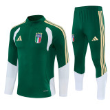 26-27 Italy (green) Adult Sweater tracksuit set