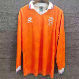 Long sleeve 1993 Netherlands home Retro Jersey Thailand Quality