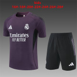 Kids kit 25-26 Real Madrid (Training clothes) Thailand Quality