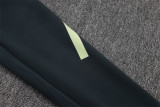 25-26 Real Madrid (light green) Jacket and cap set training suit Thailand Qualit