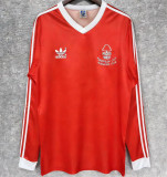 Long sleeve 77-80 Nottingham Forest home Retro Jersey Thailand Quality