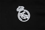 25-26 Real Madrid (black) Jacket and cap set training suit Thailand Qualit