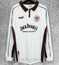 Long sleeve 99-00 FC St. Pauli home Retro Jersey Thailand Quality