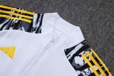 25-26 Real Madrid (white) Jacket Adult Sweater tracksuit set