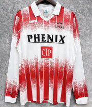 Long sleeve 91-92 Cannes home Retro Jersey Thailand Quality