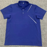 2026 P025# (cyan-blue) Polo Jersey Thailand Quality