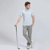 2026 P020# (light blue) Polo Jersey Thailand Quality Loose casual edition 76% nylon 24% spandex