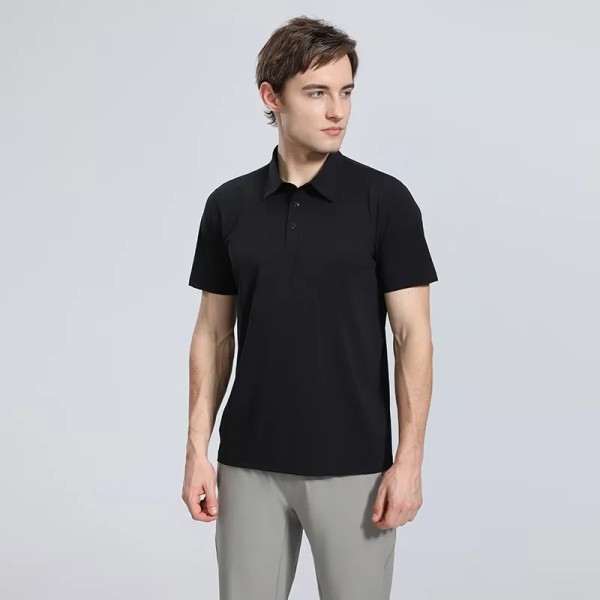 2026 P020# (black) Polo Jersey Thailand Quality Loose casual edition 76% nylon 24% spandex