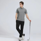 2026 P020# (grey) Polo Jersey Thailand Quality Loose casual edition 76% nylon 24% spandex