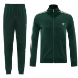 26-27 AD (dark green) Jacket Adult Sweater tracksuit set