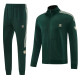 26-27 AD (dark green) Jacket Adult Sweater tracksuit set