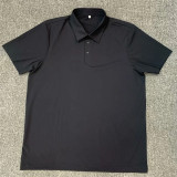 2026 P020# (black) Polo Jersey Thailand Quality Loose casual edition 76% nylon 24% spandex