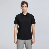 2026 P020# (black) Polo Jersey Thailand Quality Loose casual edition 76% nylon 24% spandex