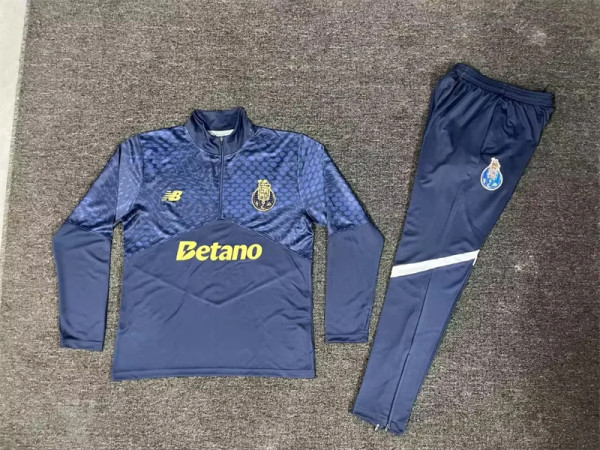 25-26 FC Porto  Adult Sweater tracksuit set Training Suit