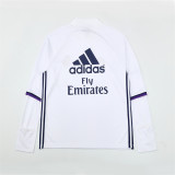 2016-17 Real Madrid (white) Retro Jersey Adult Sweater tracksuit