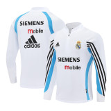 2003-04 Real Madrid (white) Retro Jersey Adult Sweater tracksuit
