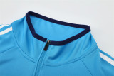 2005-06 Real Madrid (light blue) Retro Jersey Adult Sweater tracksuit