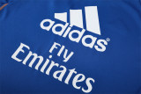 2013-14 Real Madrid (Colorful Blue) Retro Jersey Adult Sweater tracksuit