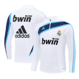 2009-10 Real Madrid (white) Retro Jersey Adult Sweater tracksuit