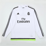 2015-16 Real Madrid (white) Retro Jersey Adult Sweater tracksuit