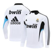 2008-09 Real Madrid (white) Retro Jersey Adult Sweater tracksuit