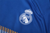 2013-14 Real Madrid (Colorful Blue) Retro Jersey Adult Sweater tracksuit