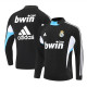 2008-09 Real Madrid (black) Retro Jersey Adult Sweater tracksuit