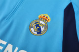 2005-06 Real Madrid (light blue) Retro Jersey Adult Sweater tracksuit