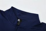 2003-04 Real Madrid (royal blue) Retro Jersey Adult Sweater tracksuit