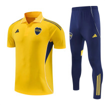 26-27 CA Boca Juniors (yellow) Polo Short Thailand Quality set