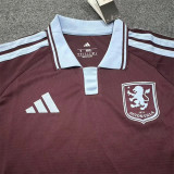 26-27 Aston Villa home Fans Version Thailand Quality