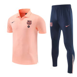 26-27 FC Barcelona (pink) Polo Short Thailand Quality set