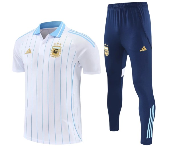 2026 Argentina (white) Polo Short Thailand Quality set