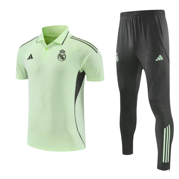 26-27 Real Madrid (light green) Polo Short Thailand Quality set