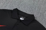26-27  Paris Saint-Germain (black) Polo Short Thailand Quality set