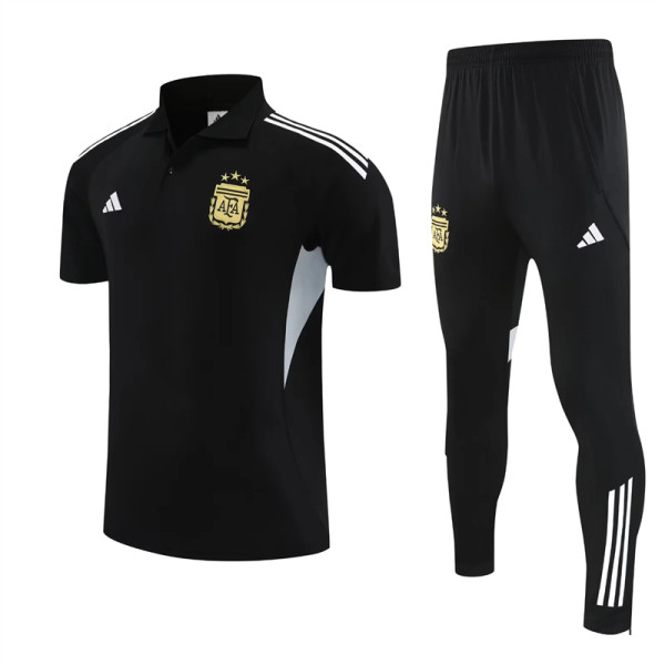 2026 Argentina (black) Polo Short Thailand Quality set