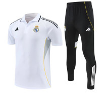 26-27 Real Madrid (white) Polo Short Thailand Quality set