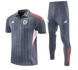 26-27 Bayern München (grey) Polo Short Thailand Quality set