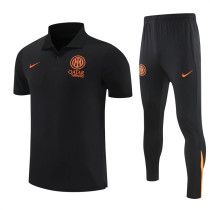 26-27 Inter milan (black) Polo Short Thailand Quality set
