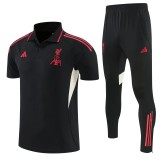 26-27 Liverpool (black) Polo Short Thailand Quality set