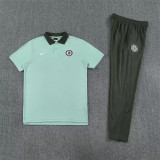 26-27 Chelsea (light green)  Polo Short Thailand Quality set