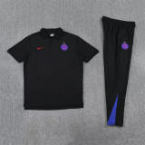 26-27  Paris Saint-Germain (black) Polo Short Thailand Quality set