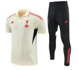26-27 Liverpool (beige) Polo Short Thailand Quality set